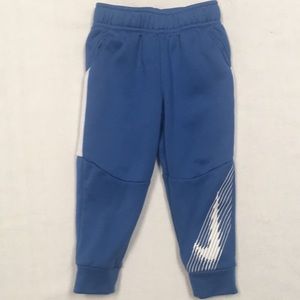 Nike Therma Toddler Cuffed Pants Blue NWOT Size 2T